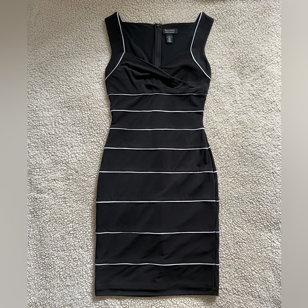 White House Black Market Instantly Slimming Dress, Size 2 - Picture 2 of 6